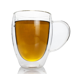 250 ml haute borosilicate matériel <span class=keywords><strong>bodum</strong></span> à <span class=keywords><strong>double</strong></span> <span class=keywords><strong>paroi</strong></span> tasse en <span class=keywords><strong>verre</strong></span> avec poignée - Product Image 2