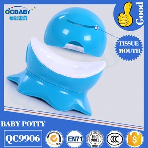 Diseño creativo del pulpo de la historieta del bebé orinal del entrenamiento / tocador del cabrito - Product Image 1