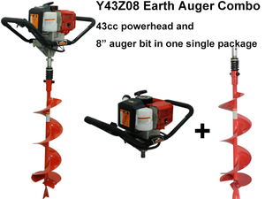 Y43Z08 2-Cycle 43cc ใช้ One-Man <span class=keywords><strong>Power</strong></span> หัว <span class=keywords><strong>Earth</strong></span> <span class=keywords><strong>Auger</strong></span> - Product Image 3