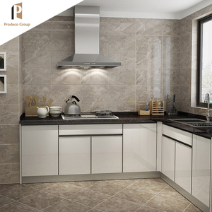 Professionale mobili per la casa piccolo armadio da cucina Bianco Personalizzato Melamina Armadio Da Cucina - Product Image 3