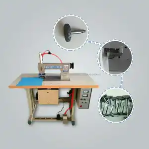 China ultraschall spitze nähen maschine Ultraschall ibbon schneidemaschine