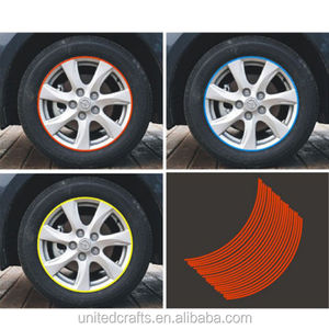 <span class=keywords><strong>Bande</strong></span> adhésive réfléchissante pour jantes de <span class=keywords><strong>roue</strong></span>, 16 bandes, pour vélo, <span class=keywords><strong>moto</strong></span>, voiture - Product Image 3