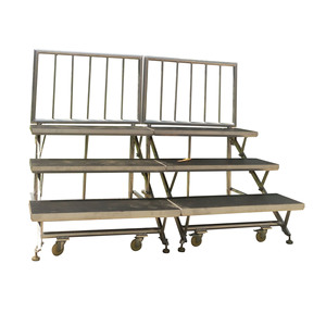 Chất lượng tốt Tổ Chức Sự Kiện Di Động Điệp Khúc Giai Đoạn Hợp Xướng Riser Nhôm Gấp Ca Đoàn Sân Khấu - Product Image 2