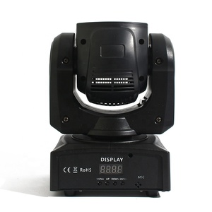 Trang Trí Sân Khấu Đèn Vũ Trường <span class=keywords><strong>LED</strong></span> Mini 60W Rgbw Di Chuyển Đầu Chùm Dải Ánh Sáng - Product Image 6