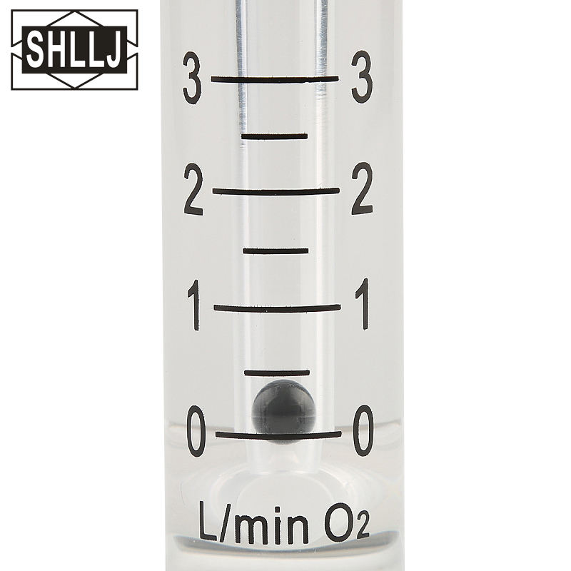 Oxygen Rotameter Flow Meter Acrylic air Panel Flowmeter