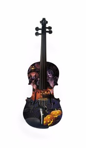 NO-2003 de Halloween de Alta Calidad Precio Bajo 5 Cuerdas de Violín Con Estuche - Product Image 2