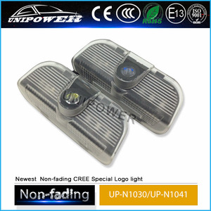 Qualité suprême! Dc12-24v non - fading voiture logo projecteur, 3 W custom led de porte de voiture <span class=keywords><strong>esprit</strong></span> ombre lumière - Product Image 1