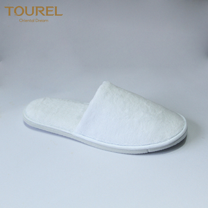 Zapatillas desechables personalizadas para Hotel, lavables, Spa, ducha, Hotel, habitación de invitados, Unisex, color blanco, venta al por mayor - Product Image 4