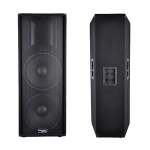 Précision Pro Audio APA215L double 15 pouces haut-parleur alimenté scène en bois <span class=keywords><strong>P</strong></span> haut-parleur audio dj - Product Image 1
