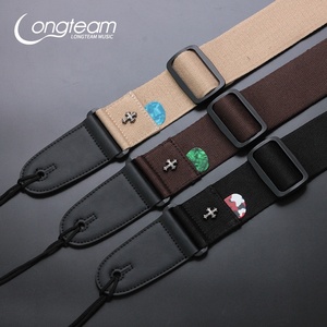ギターストラップ電気とアコースティックギターベルトHigh Quality Hot Selling Newデザイン卸売カスタム低音ギターストラップ