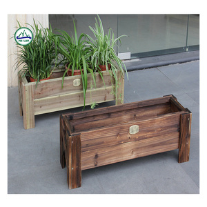 Pots <span class=keywords><strong>en</strong></span> <span class=keywords><strong>bois</strong></span> pour la plantation de fleurs, jardinières, bacs à légumes surélevés - Product Image 4