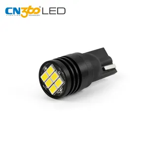 Error free 6SMD 3020 194 168 w5w led lights car led t10 canbus