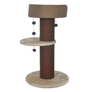 Le luxe trois niveaux <span class=keywords><strong>chat</strong></span> Condo maison <span class=keywords><strong>arbre</strong></span> meubles <span class=keywords><strong>chat</strong></span> plate-forme <span class=keywords><strong>chat</strong></span> jouer poste anti-rayures protecteur - Product Image 4