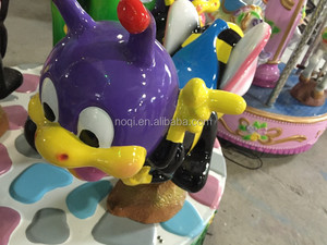 Atractivo diseño 3 asientos mini carrusel <span class=keywords><strong>en</strong></span> <span class=keywords><strong>venta</strong></span> parque <span class=keywords><strong>de</strong></span> atracciones carrusel para 3 palyers - Product Image 4