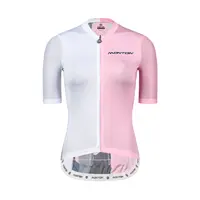 Blackview — maillot de cyclisme à manches courtes pour femmes, avec poches arrière, personnalisé, rose