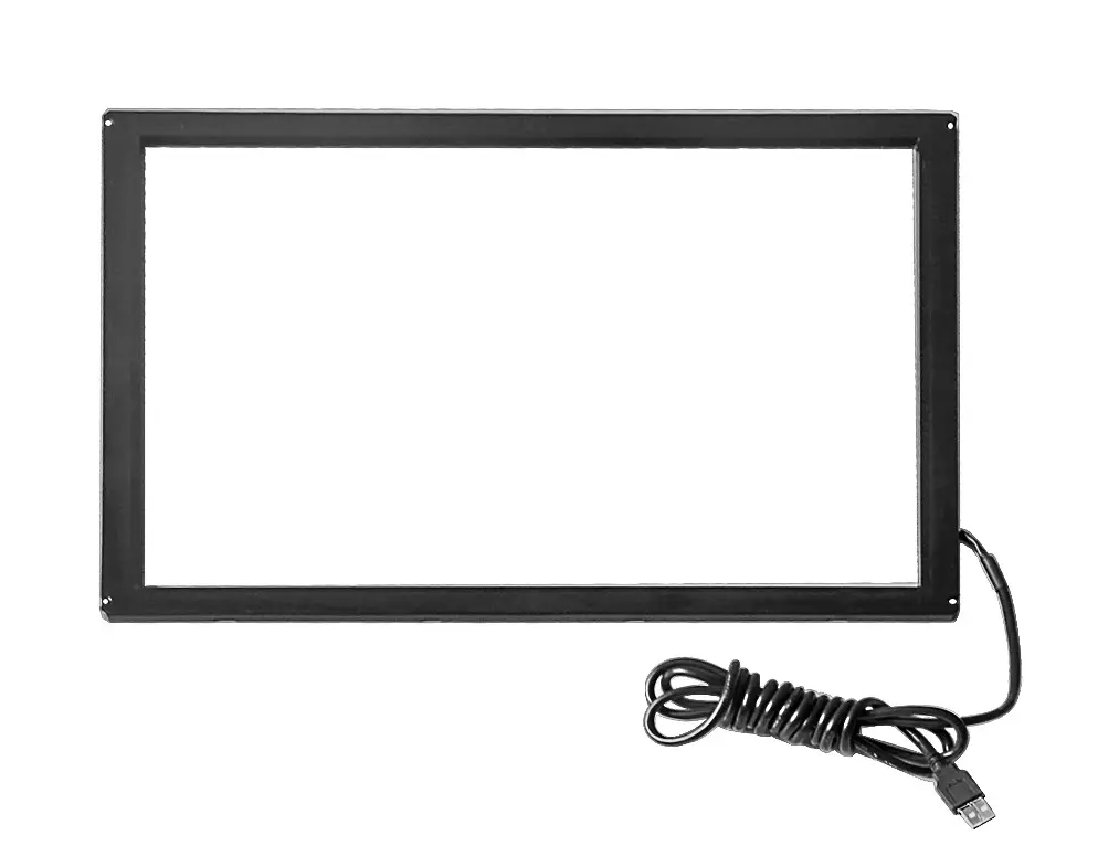 Lcd Dongguan 22 pollici Tablet Multi Touch-screen sega pannelli tattili resistivi a infrarossi Kit di sovrapposizione in vetro temperato Touchscreen