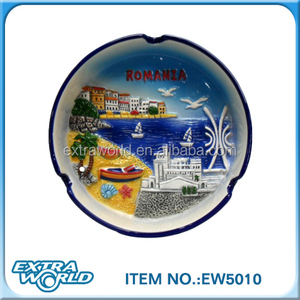 Handpainting encargo al <span class=keywords><strong>por</strong></span> mayor souvenir cenicero para <span class=keywords><strong>Italia</strong></span> viaje - Product Image 4