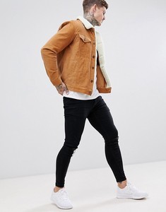 Giacca Bomber da esterno per uomo invernale impermeabile in velluto a coste con fodera KY Borg funzionale abbottonatura e tasche - Product Image 5