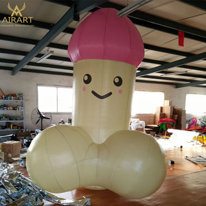 Ballon géant gonflable et sexy, modèle de pénis, 3m de long, pour publicité - Product Image 5