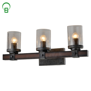 Haute Qualité Métal Verre Bois Bulle E27 Lustres <span class=keywords><strong>4</strong></span> Lumière Pendentif Lumière - Product Image 2