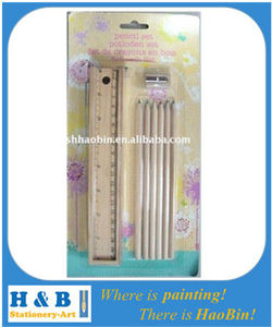 De madera natural dibujando& de dibujo conjunto - Product Image 1