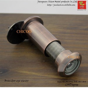 200 Độ góc rộng với ống kính thủy tinh cổ Đồng kéo dài <span class=keywords><strong>Door</strong></span> <span class=keywords><strong>Viewer</strong></span> <span class=keywords><strong>Door</strong></span> lổ nhìn trộm <span class=keywords><strong>Viewer</strong></span> - Product Image 3