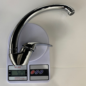 Grifo <span class=keywords><strong>de</strong></span> Cocina Contemporáneo <span class=keywords><strong>de</strong></span> una Sola Palanca, <span class=keywords><strong>de</strong></span> Zinc, para Hotel, con Certificación CE, Latón Pulido, Agua Fría y Caliente, <span class=keywords><strong>Manguera</strong></span> <span class=keywords><strong>de</strong></span> Acero Inoxidable, Cerámica - Product Image 2