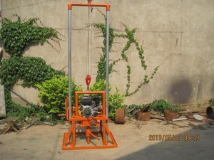 Portable rotary <strong>drilling</strong> <strong>rig</strong> investigation and water well HARGRAND <strong>80m</strong> iso-9001 diesel - Product Image 6