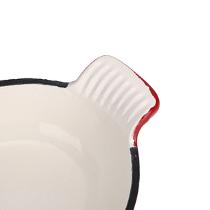 <span class=keywords><strong>Plat</strong></span> <span class=keywords><strong>à</strong></span> gratin en fonte émaillée Sizzle & Serve allant au four - Product Image 5