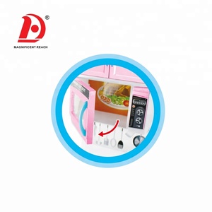 HUADA Calidad Precios bajos Happy Girl Moderno Mini Plástico Eléctrico Musical Gabinete <span class=keywords><strong>de</strong></span> <span class=keywords><strong>cocina</strong></span> Juego <span class=keywords><strong>de</strong></span> juguete con luz Bebé Juguete educativo - Product Image 5