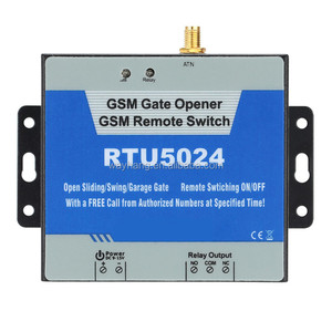 สวิตช์รีเลย์เปิดประตู GSM,สวิตช์เปิด/ปิดรีเลย์เปิดประตูไร้สายโทรได้ฟรี SMS RTU5024 - Product Image 2
