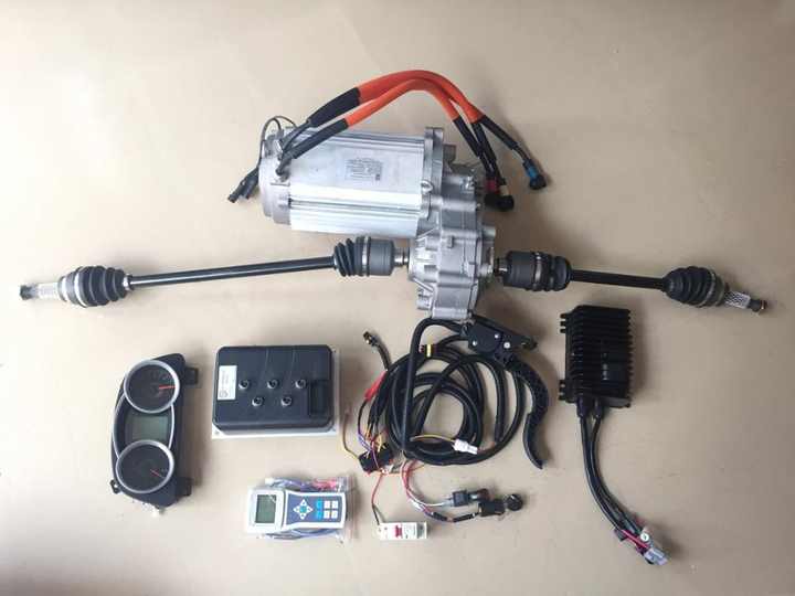 SHINEGLE Electric Car Conversion System 15kw Ev Ac Motor and Controller for Electric Car Kit for Smart Car Retrofit Kit