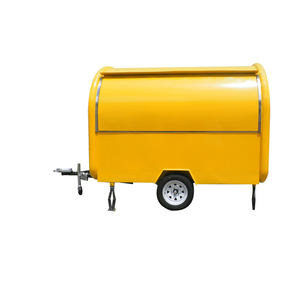Rebeta Mobile Friteuse Restaurant Chariot <span class=keywords><strong>de</strong></span> Nourriture Glace Cône Concession Alimentaire Camion Remorque avec Friteuse - Product Image 3