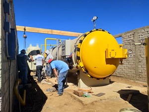 Ahşap emprenye vakum basınç emprenye tank makinesi ahşap basınç emprenye odası - Product Image 4