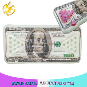 Flotador Personalizado de Fábrica Waterhan, Modelo de Billete de Dólar de 6 Pies, Material de PVC, Inflable, Impermeable, Plegable, Capacidad de 20 kg o Más - Product Image 2