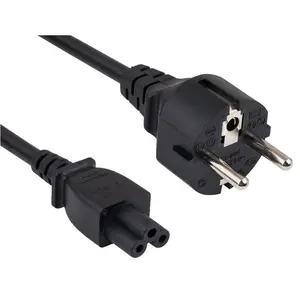 IEC 6 Ft. IEC-320-C5 Kabel Listrik Eropa untuk CEE 7/7