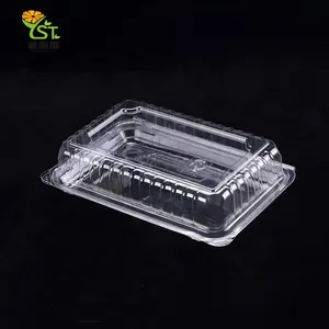 Transparent Fruit Container Corrugated Plastic Box