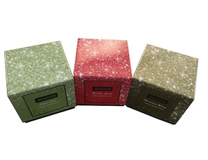 Boîte à bougies carrées personnalisées avec inserts, design créatif, boite d'emballage de bougies parfumées, impression personnalisée, 20 pièces - Product Image 4
