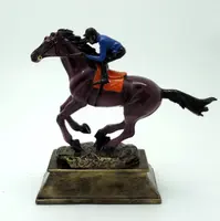 סוס קישוט סוס מירוץ גביע שרף מלאכות אירוע פרסים גביע