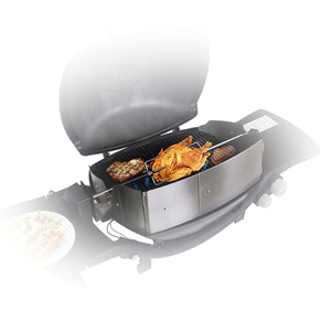 Universele Roestvrijstalen Rotisserie Kit Past Voor Q-En Gasgrills - Product Image 5