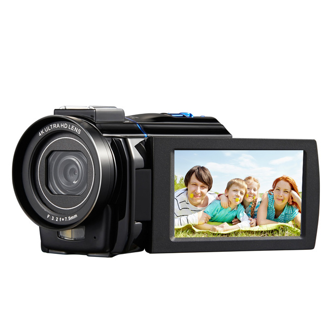 4K Digital Video Camcorder With 3.0'' Touch Display and Wifi Video Camera