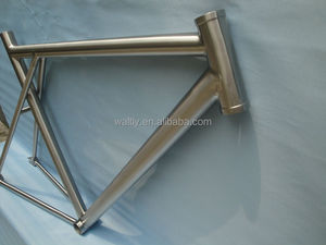 Fixed Gear Bicycle Frame <strong>Titanium</strong> Bike Frame with <strong>Single</strong> <strong>Speed</strong> - Product Image 2