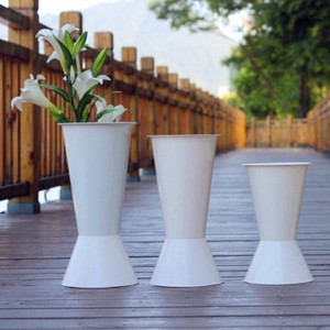 Macetas de plástico blanco para jardín, cubos de flores, productos de tienda de floristería, herramienta de envoltura de ramo de flores grande, precio barato, gran oferta - Product Image 5