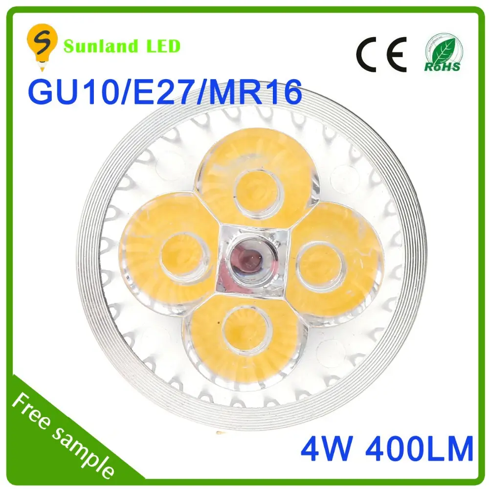 가장 경쟁력있는 가격 epistar 시원한 흰색 CE RoHS 규제 400lm 4w lumina LED 스포트라이트 조명