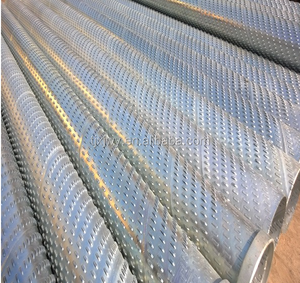 Pantalla de pozo de agua de acero inoxidable, tubería perforada, tubo de pantalla ranurada de puente - Product Image 5