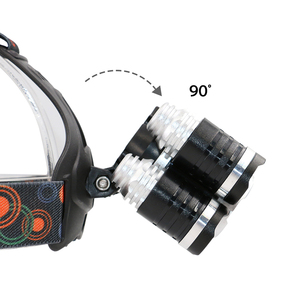 New công suất cao USB có thể sạc <span class=keywords><strong>l</strong></span>ại không thấm nước IPX5 8000 lumen <span class=keywords><strong>5</strong></span> <span class=keywords><strong>T6</strong></span> Led Đèn Pha 4 chế độ đầu ánh sáng đèn Led Đèn Pha - Product Image 3