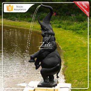 <span class=keywords><strong>Venta</strong></span> caliente Al Aire Libre de Tamaño Natural <span class=keywords><strong>en</strong></span> Bronce Grandes Estatuas de Elefantes - Product Image 5