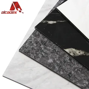 Ampliamente uso construcción diseño granito textura panel compuesto de aluminio/ACP/ACM