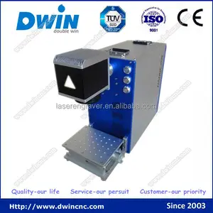 미니 휴대용 금속 10w 섬유 레이저 스 크라이 빙 머신