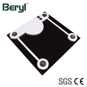 Báscula <span class=keywords><strong>Digital</strong></span> de Baño Negra de 180 Kg (396 Lb) al por Mayor, Piezas de Máquina de Pesaje - Product Image 3